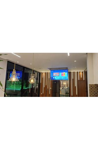 Flap para tv de 32" ate  43" abertura  simples